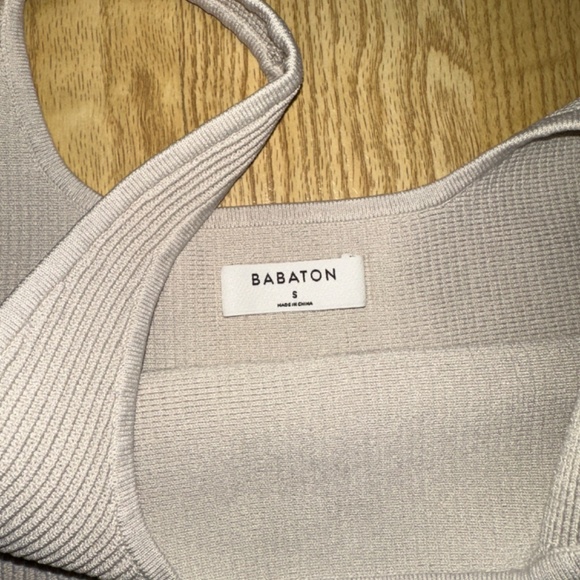 Aritzia - Size Small - Sculpt Knit Squareneck Cropped Tank - Picture 3 of 5